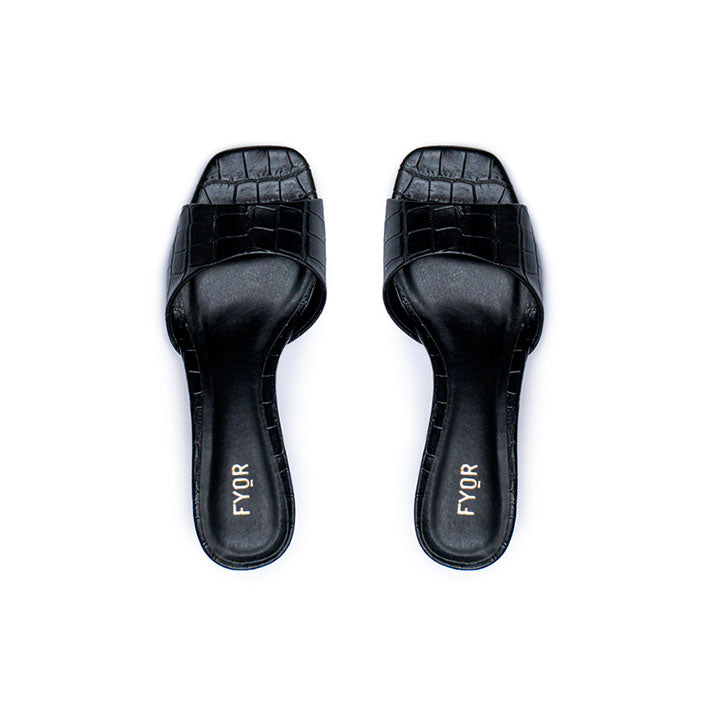 Fyor BCR 023 Box Heel #color_black