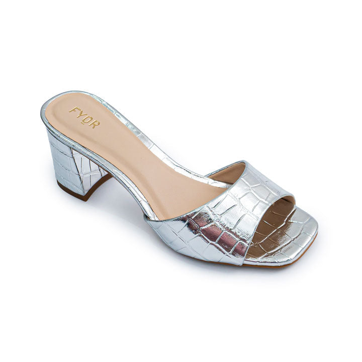 Fyor BCR 023 Box Heel #color_silver