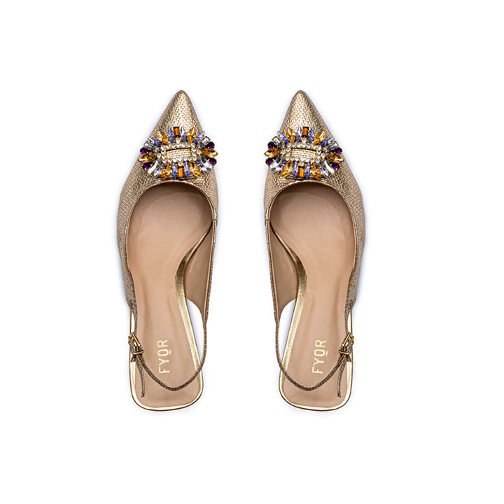 Fyor BCR 025 Pumps #color_gold