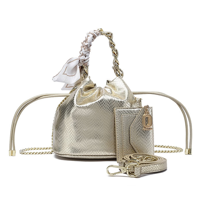 Fyor BD 142 Bucket Bag #color_gold