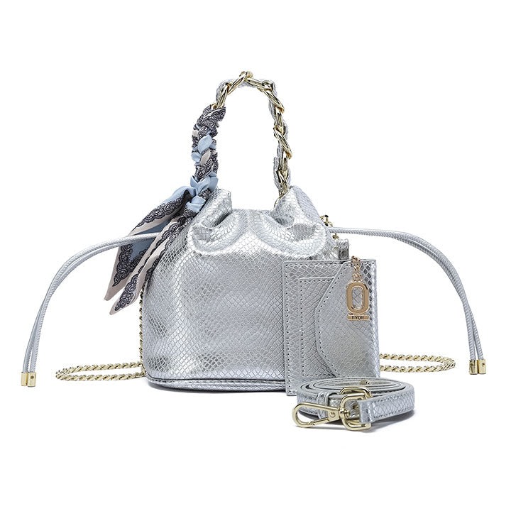 Fyor BD 142 Bucket Bag #color_silver