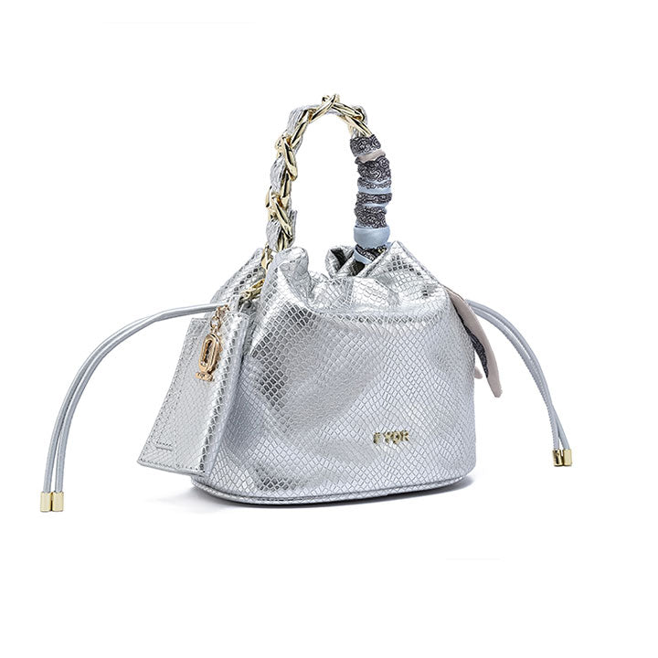 Fyor BD 142 Bucket Bag #color_silver