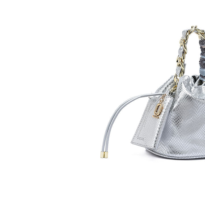 Fyor BD 142 Bucket Bag #color_silver