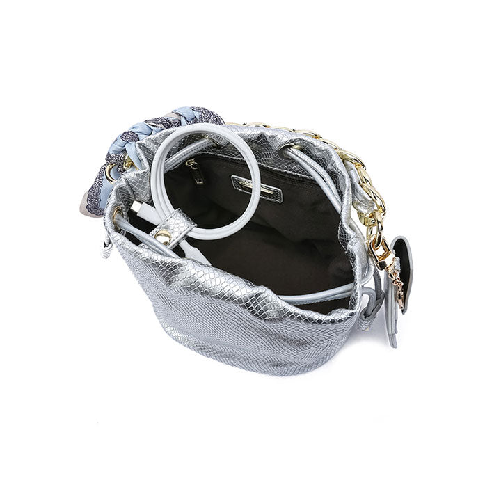Fyor BD 142 Bucket Bag #color_silver