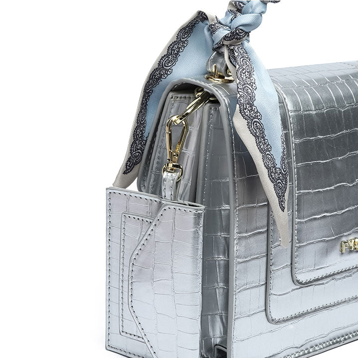 Fyor BD 93 Cross Body Bags #color_silver