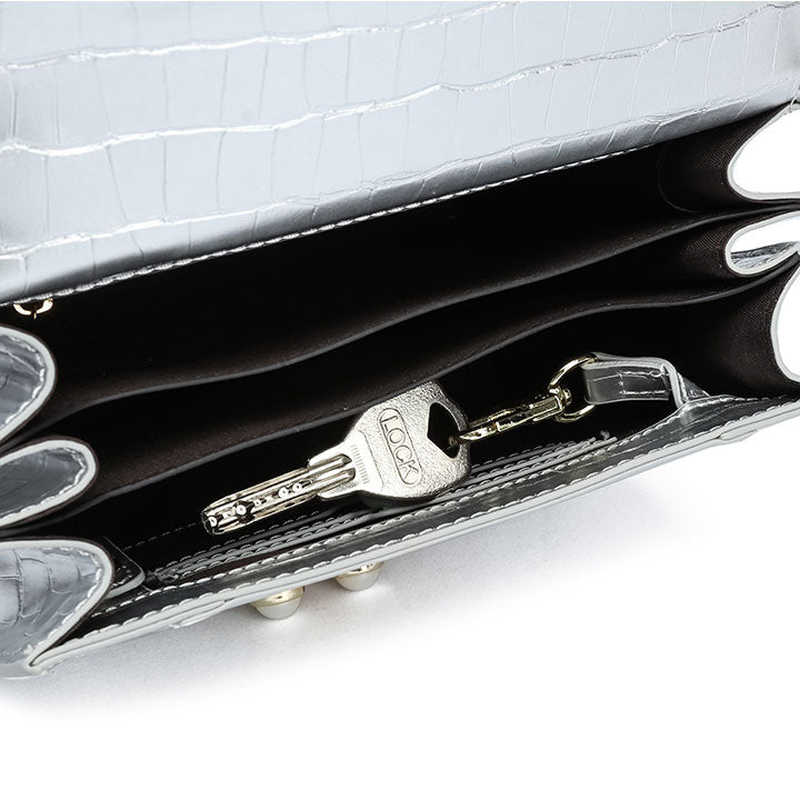 Fyor BD 93 Cross Body Bags #color_silver