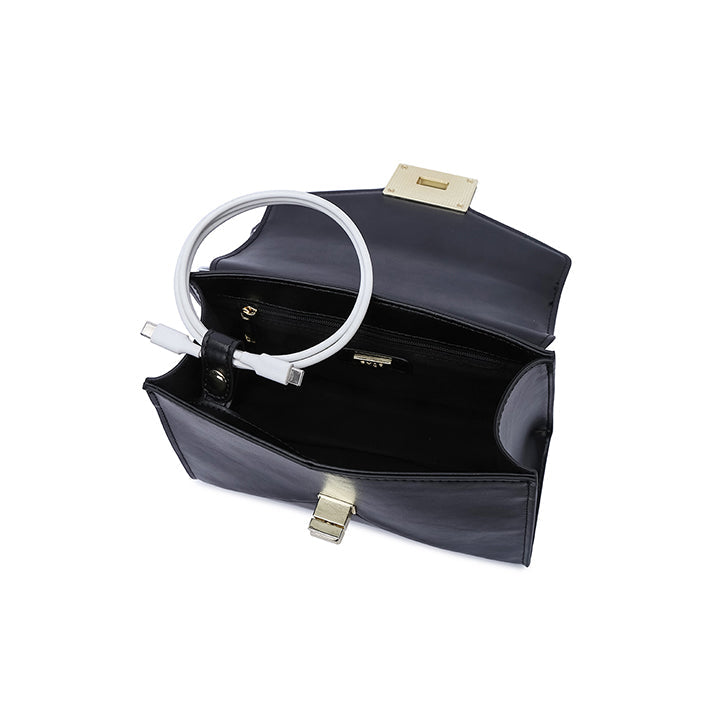 FYOR Satchel Bag #color_black