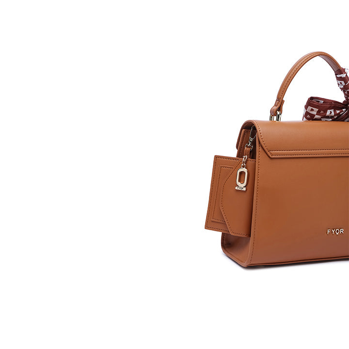 FYOR Satchel Bag #color_tan