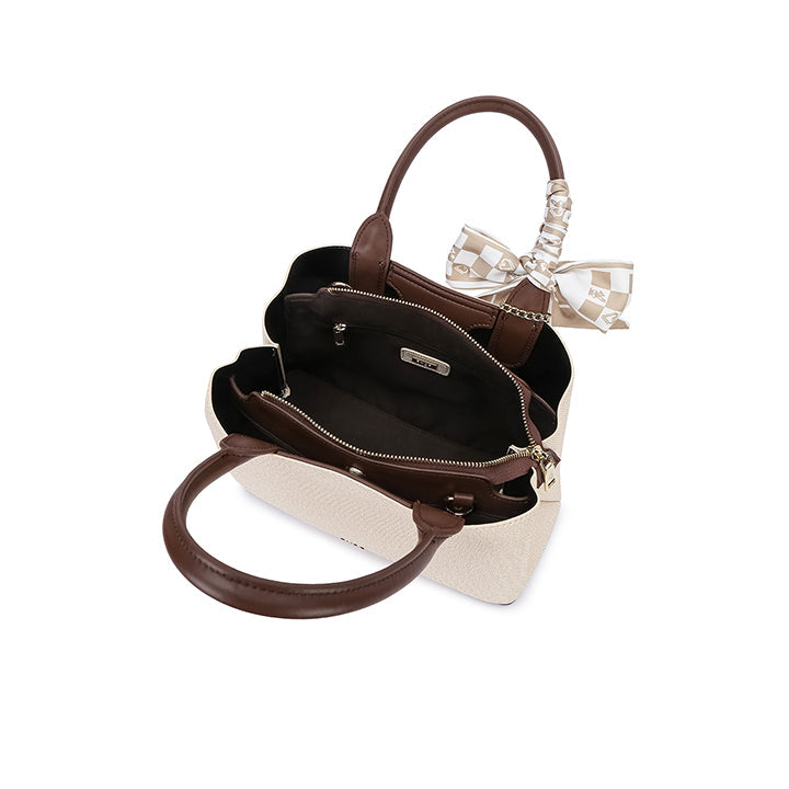 FYOR Satchel Bag #color_off-white