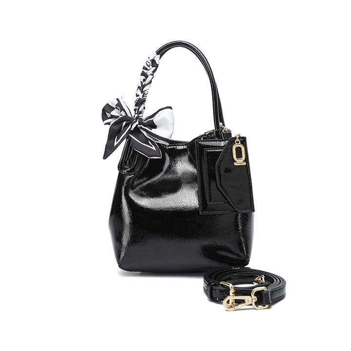FYOR Top Handle Bag #color_black