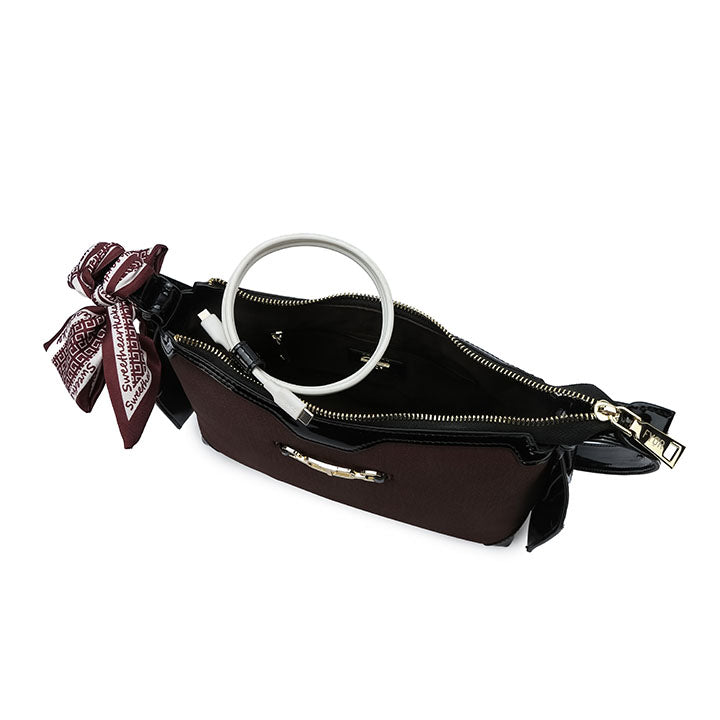 FYOR Top Handle Bag #color_black