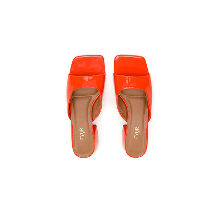 Fyor BDV 065 Box Heel #color_orange