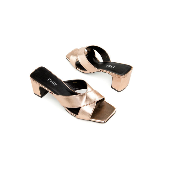 Fyor BDV 066 Box Heel #color_rose