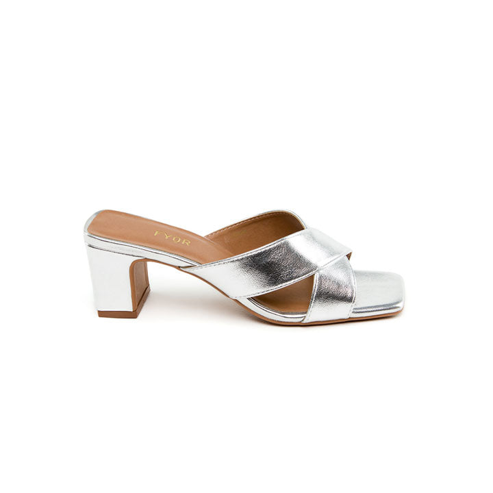 Fyor BDV 066 Box Heel #color_silver
