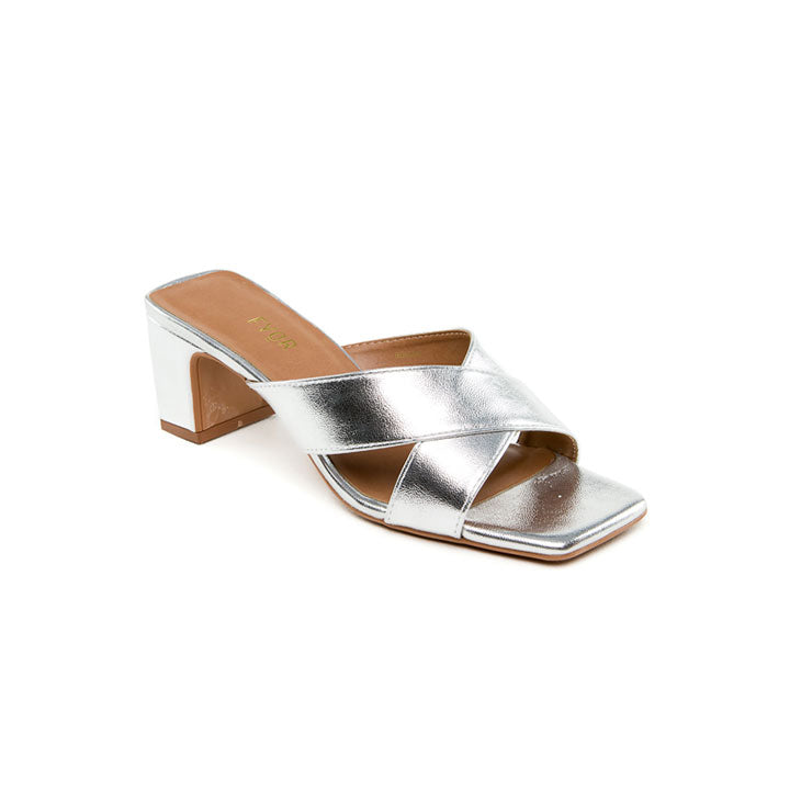 Fyor BDV 066 Box Heel #color_silver