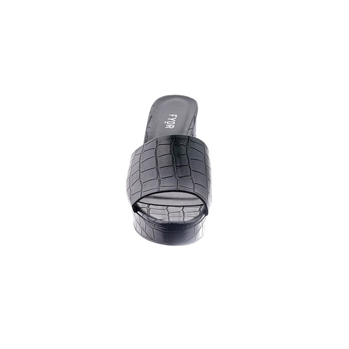 Fyor BDV 018 Box Heel #color_black