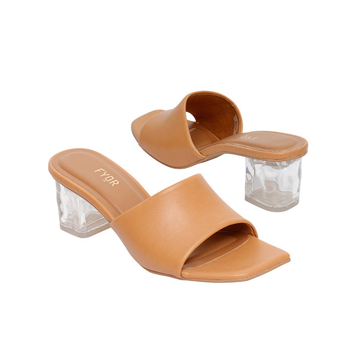 Fyor BDV 054 Box Heel #color_brown