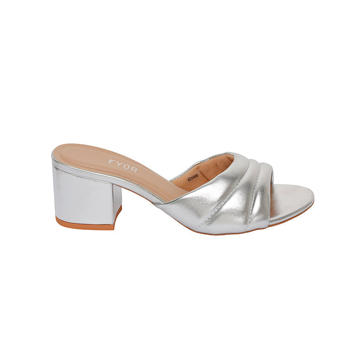 Fyor BDV 058 Box Heel #color_silver