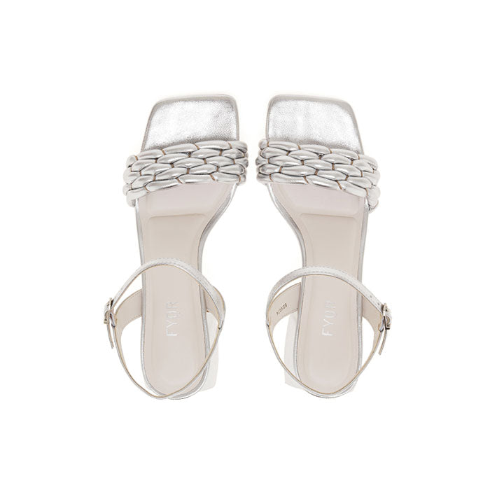 Fyor BDV 074 box Heel #color_silver
