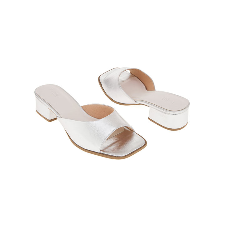Fyor BDV 087 Box Heel #color_silver