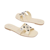 FYOR Flat Sandal #color_nude