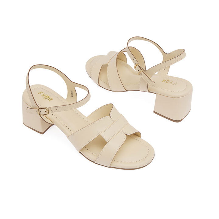 FYOR Box Heel #color_nude