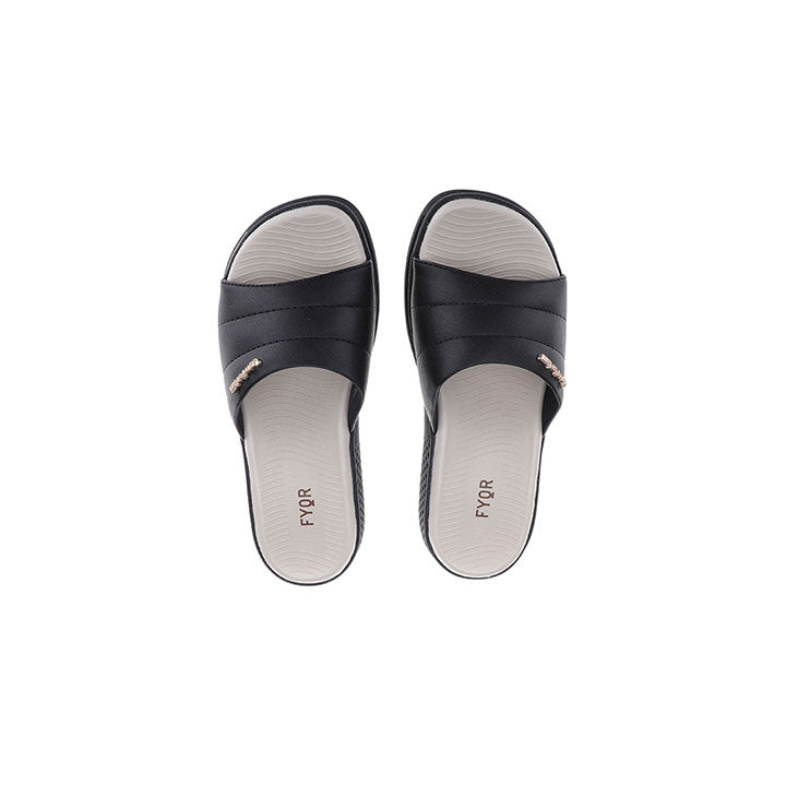 Fyor BRM 002 Comfort Sandal #color_black