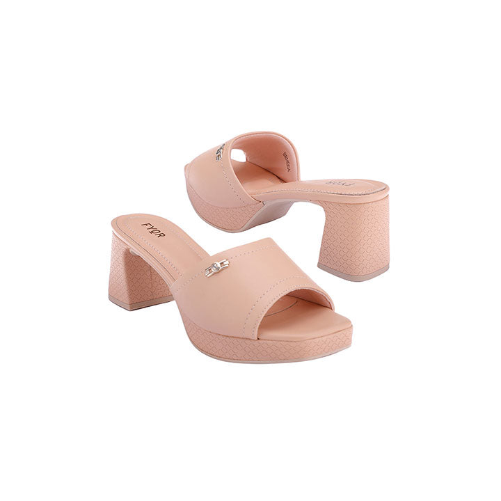 Fyor BRM 004 Comfort Sandal #color_peach
