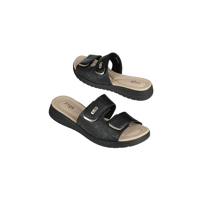 Fyor BRM 014 Comfort Sandal #color_black