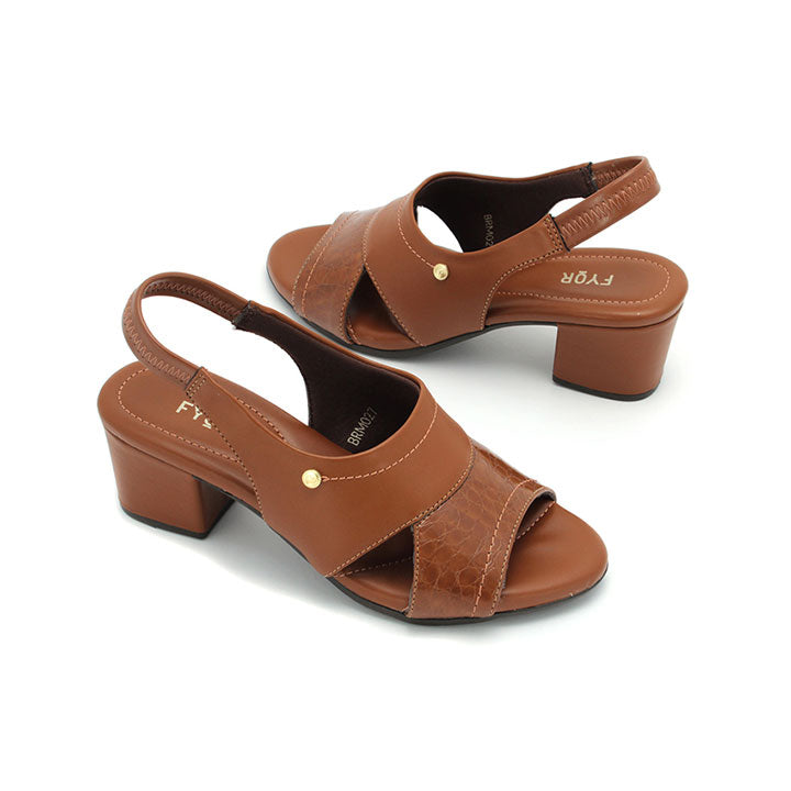 Fyor BRM 027 Classic Mule #color_brown