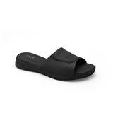 FYOR Flat Sandal #color_black