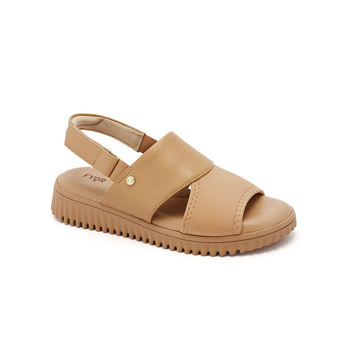 FYOR Flat Sandal #color_beige