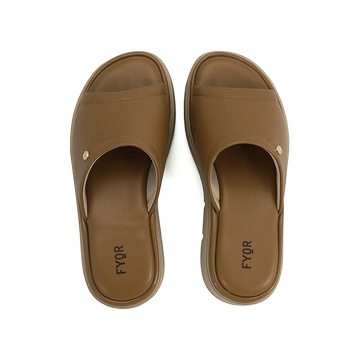 FYOR Flat Sandal #color_camel