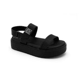 FYOR Flat Sandal #color_black