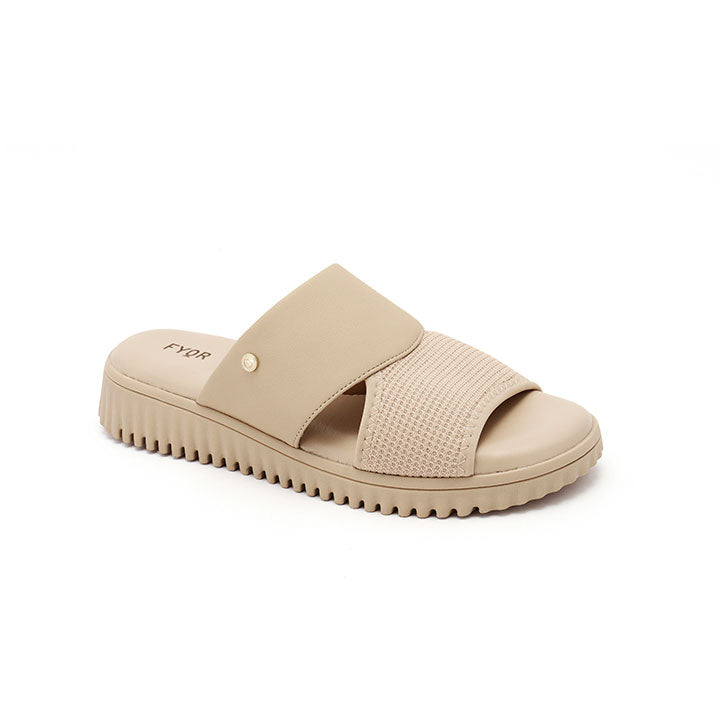 FYOR Flat Sandal #color_almond