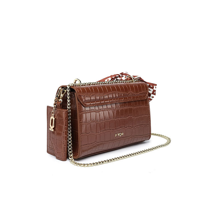 Fyor BD 125 Cross Body Bags #color_coffee