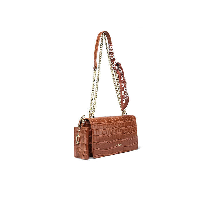 Fyor BD 99 Shoulder Bags #color_brown