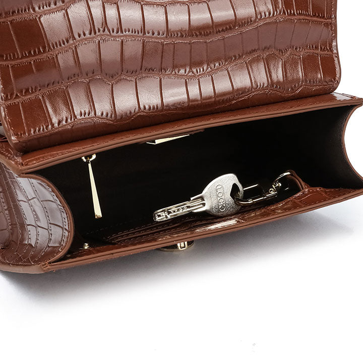 Fyor BD 125 Cross Body Bags #color_coffee