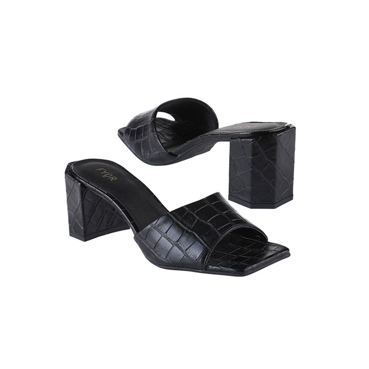 Fyor BSS 059 Box Heel #color_black