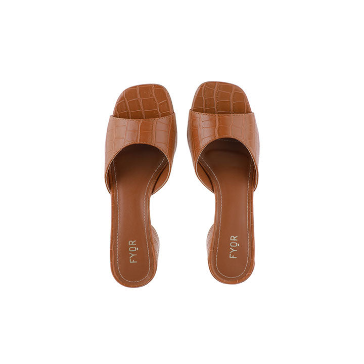 Fyor BSS 063 Box Heel #color_tan