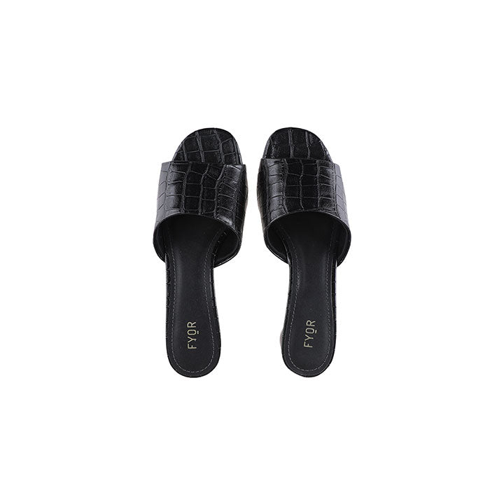 Fyor BSS 064 Box Heel #color_black