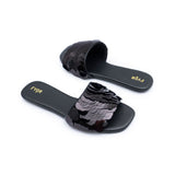 Fyor BVL 022 Flat Sandal #color_black