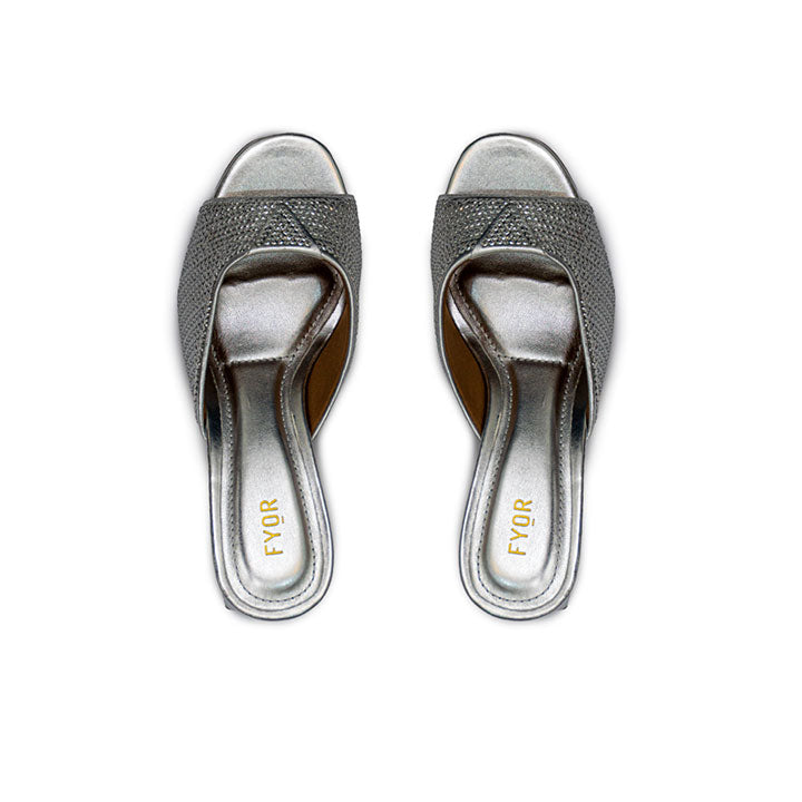 Fyor BVL 026 Box Heel #color_silver