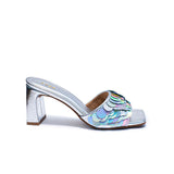Fyor BVL 027 Box Heel #color_silver