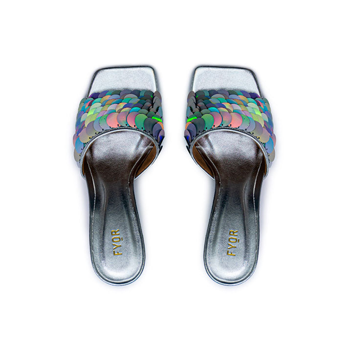 Fyor BVL 027 Box Heel #color_silver