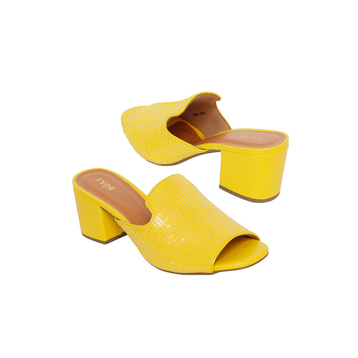 Fyor BVL 019 Box Heel #color_yellow