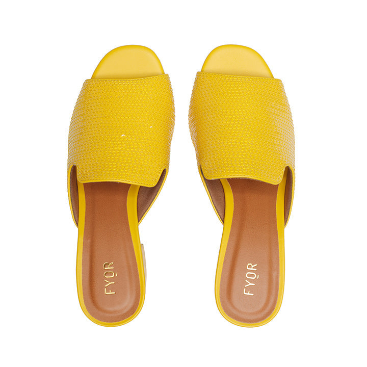 Fyor BVL 019 Box Heel #color_yellow