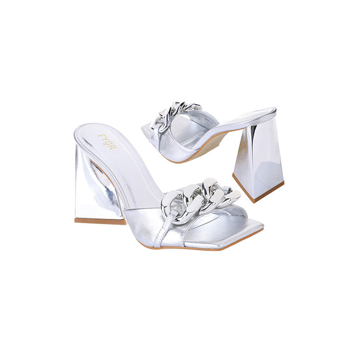 Fyor BWR 024 Box Heel #color_silver