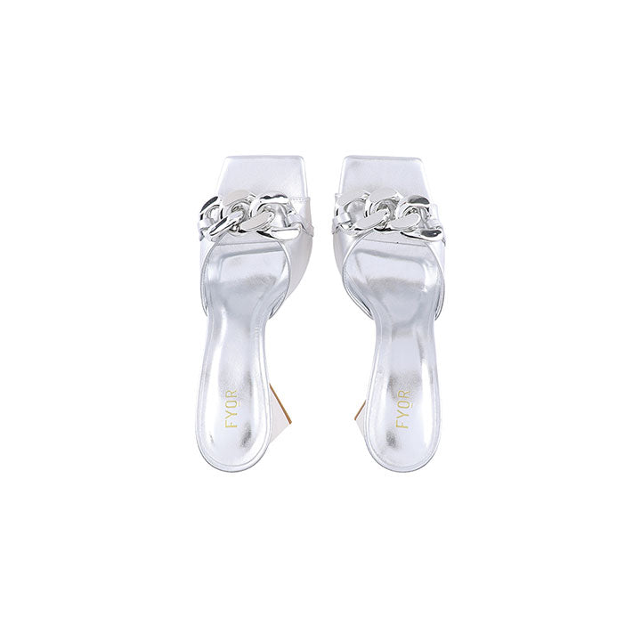 Fyor BWR 024 Box Heel #color_silver