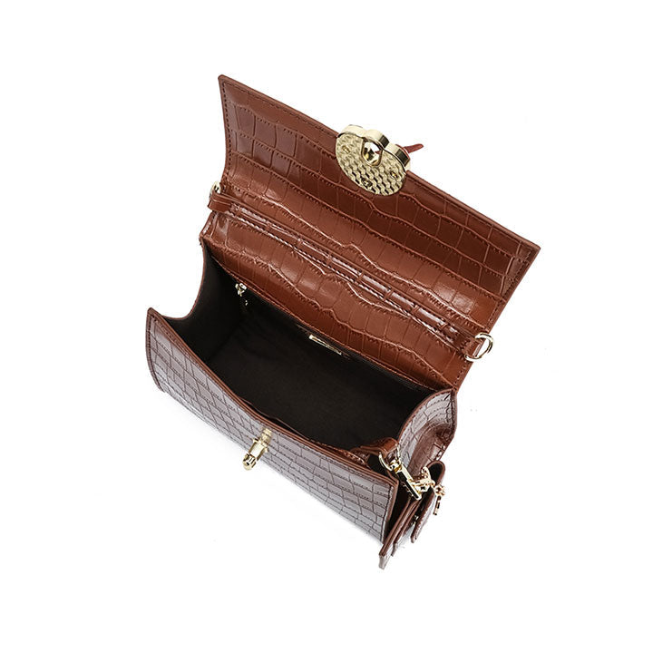 Fyor BD 109 Cross Body Bags #color_coffee